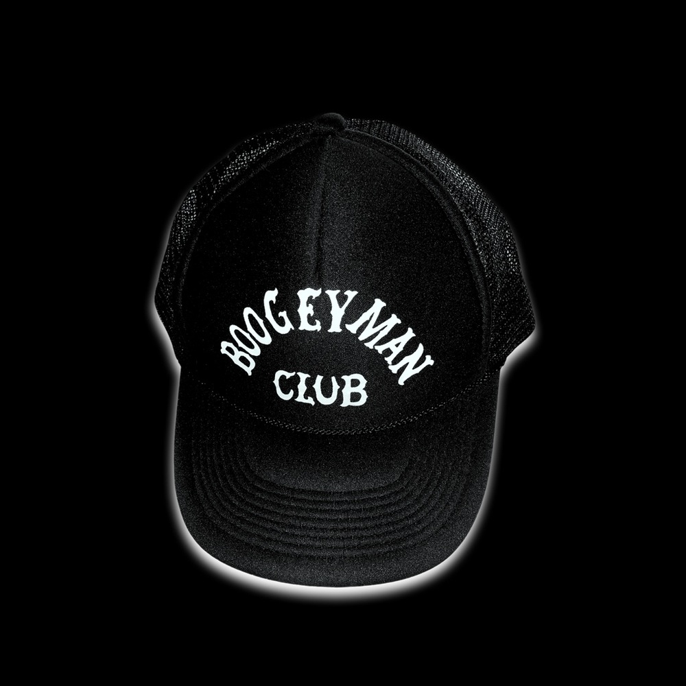 Vintage Y2K Trucker Hat ‘The Boogeyman Club’ Cap Hat